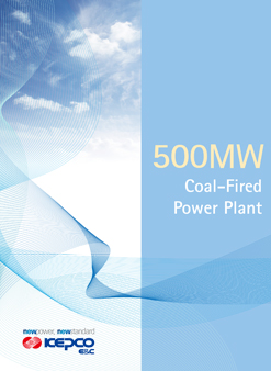 500MW 초임계압 석탄화력발전소
